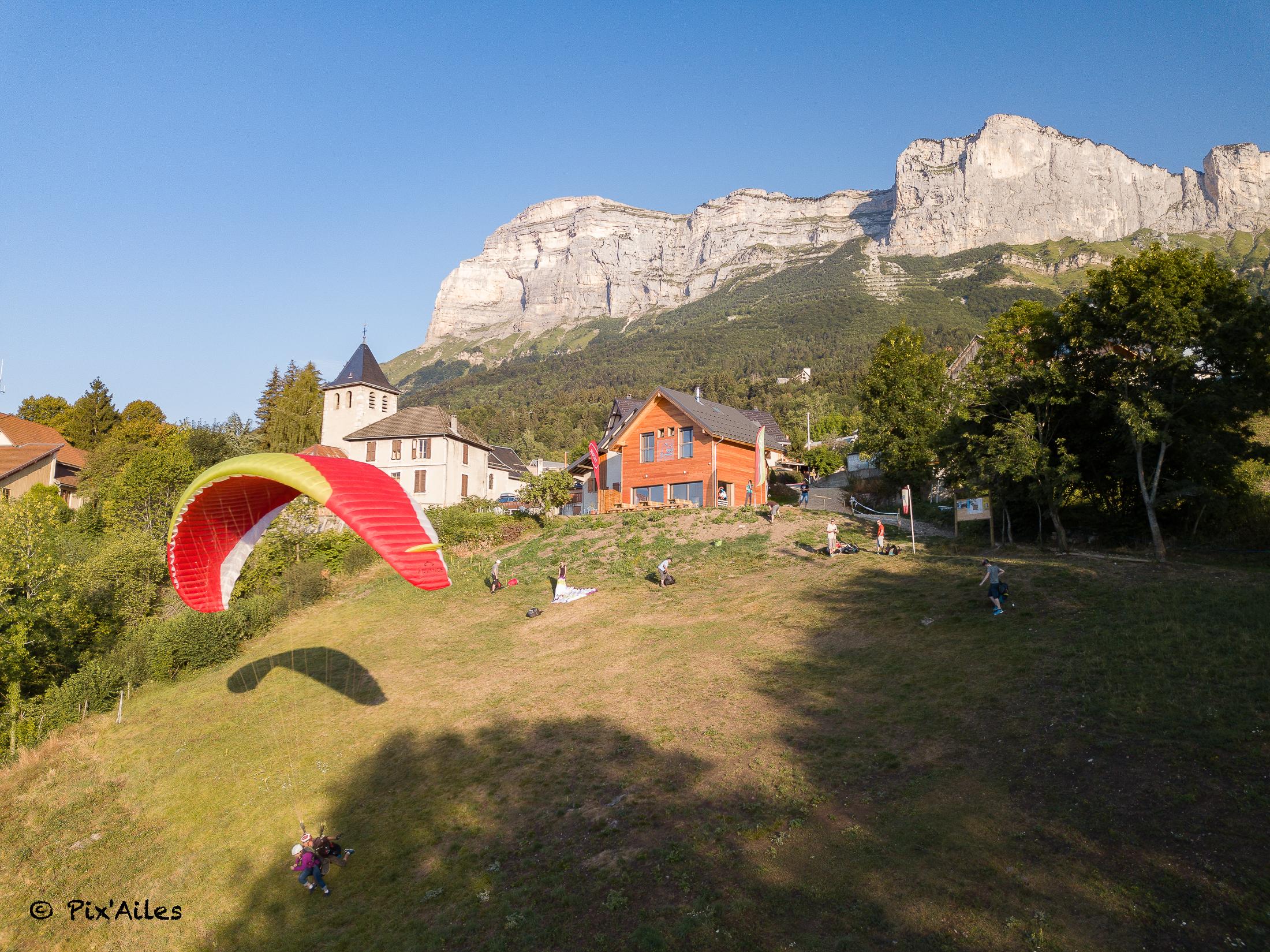 Stagiaire au décollage sud